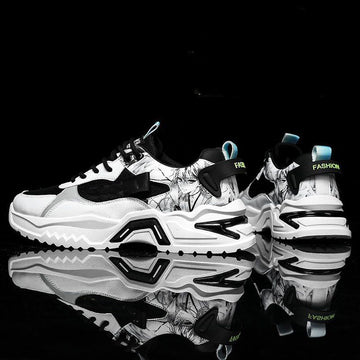 MS877 - Retro Gradient Casual Shoes